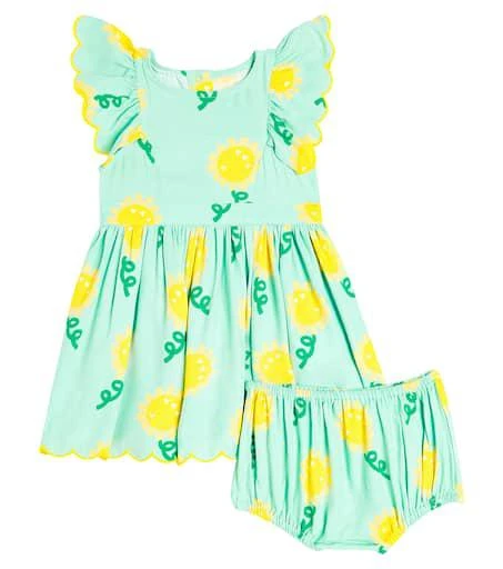 Stella McCartney Baby printed dress and bloomers set 1