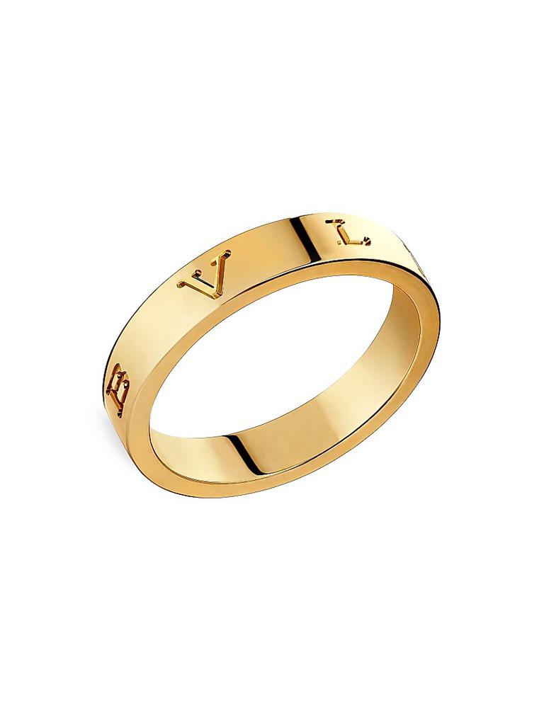 BVLGARI B.zero1 18K Yellow Gold Logo Ring