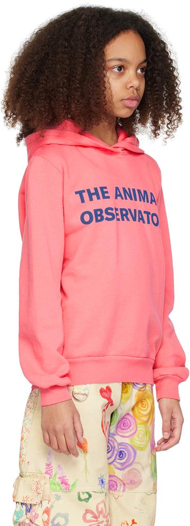 The Animals Observatory Kids Pink Taurus Hoodie