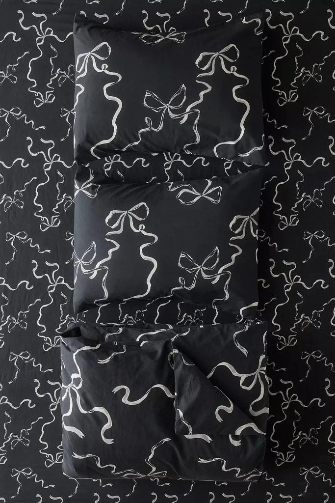 Urban Outfitters Painted Bows Duvet Cover Set 5