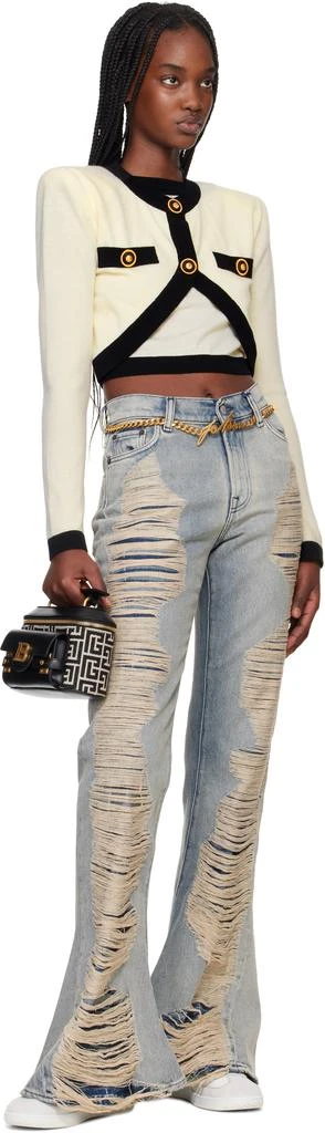 Balmain White Swan Sneakers 5