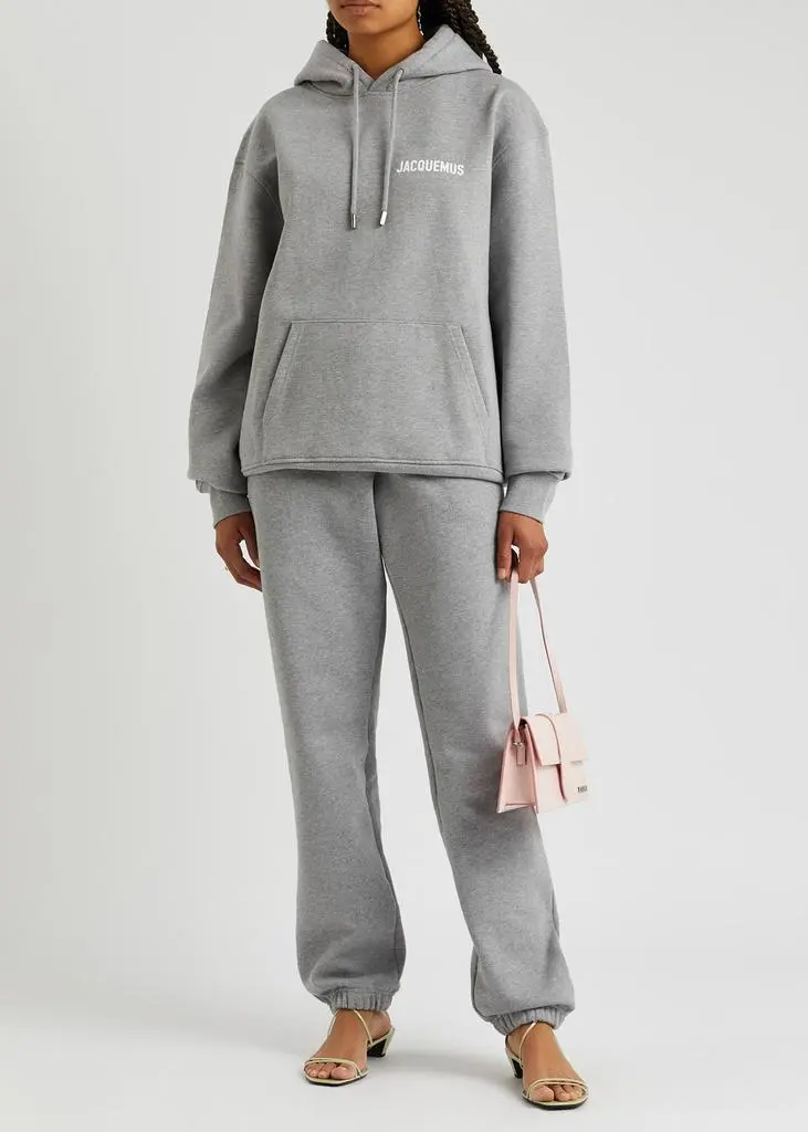 Jacquemus Le Jogging logo cotton sweatpants 4