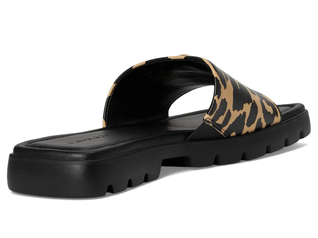 Coach Florence Sandal with Leopard Print 5