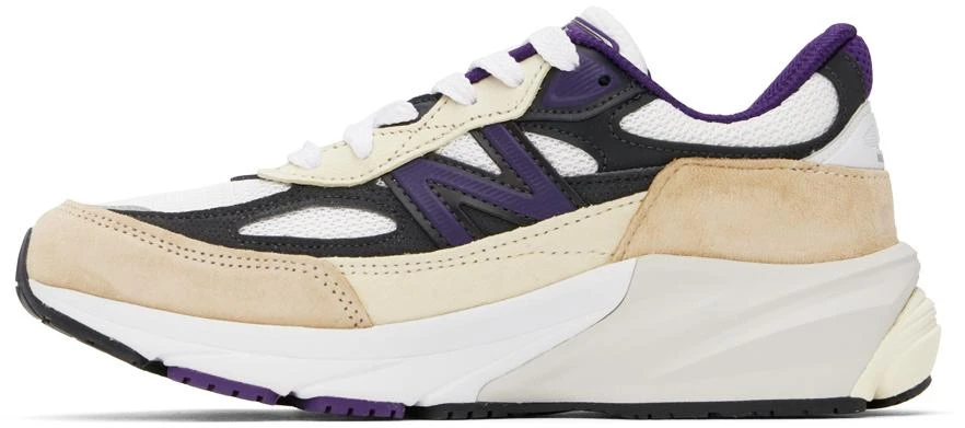 New Balance Off-White & Purple Made in USA 990v6 Sneakers 3