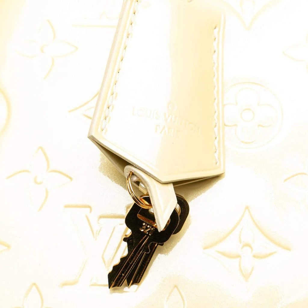 Louis Vuitton Louis Vuitton Yellow Monogram Vernis Alma PM Handbag 4
