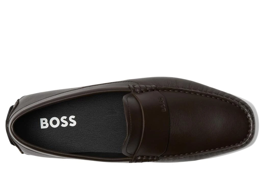 Hugo Boss Smooth Leather Slip-On Drivers 2