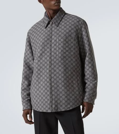 Gucci GG flannel overshirt 3