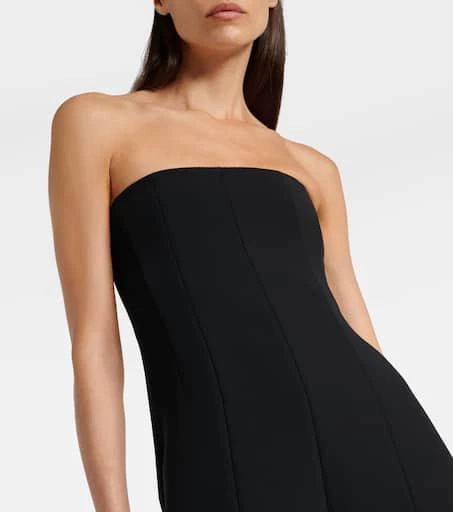 Khaite Lennex corset crêpe jumpsuit 4