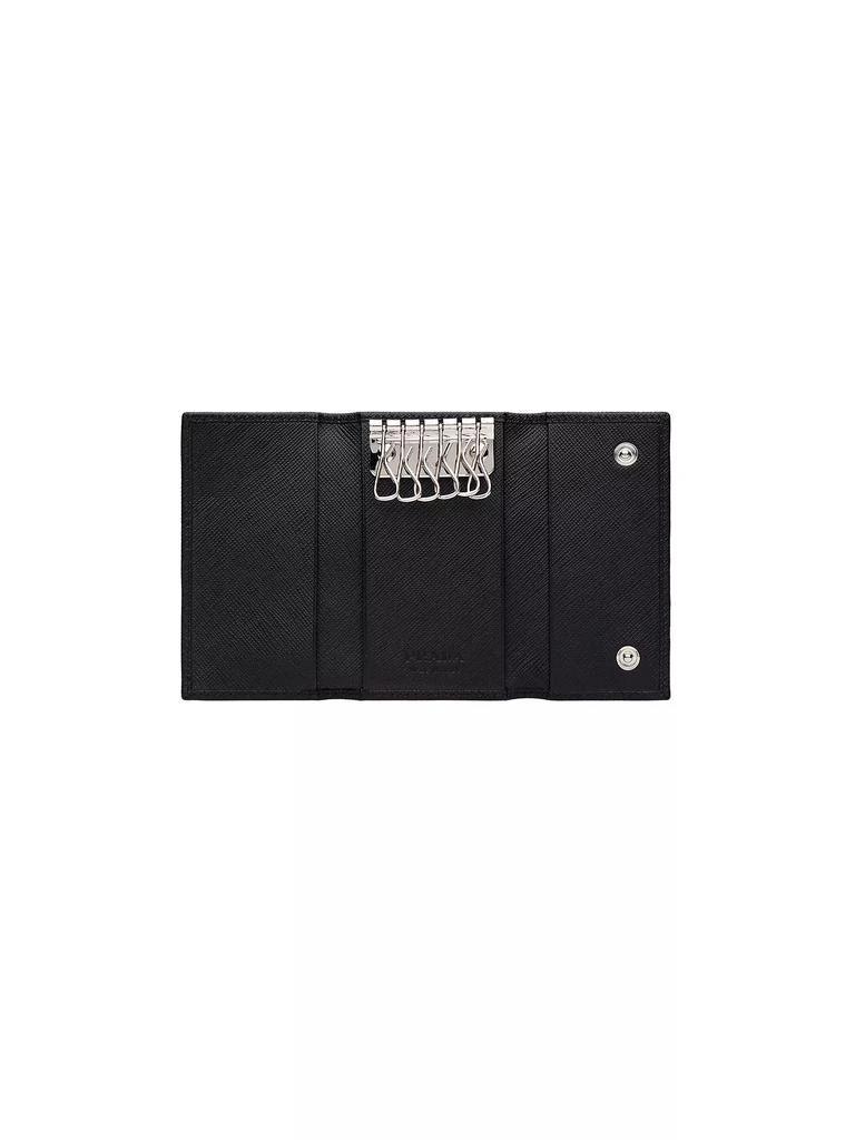 Prada Saffiano Leather Key Case 2
