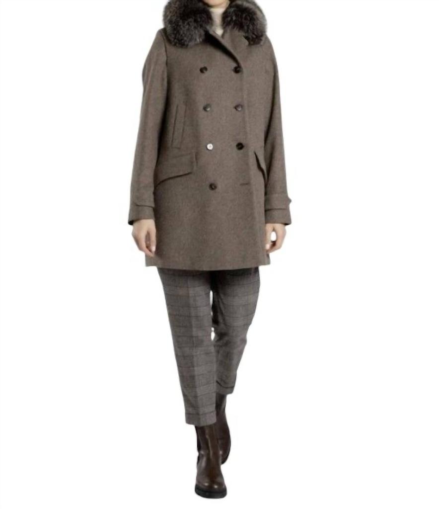 SCHNEIDERS Schneiders - Jamie Loden Coat with Removable Fur