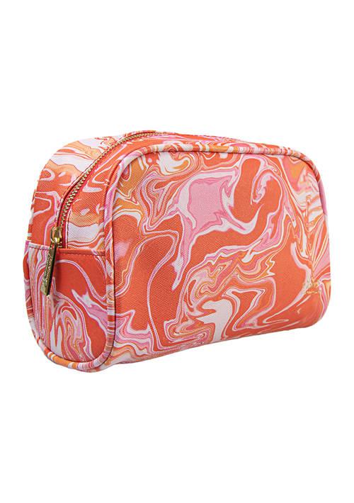 The Vintage Cosmetic Company Vintage Cosmetic Company Marble Cosmetic Bag