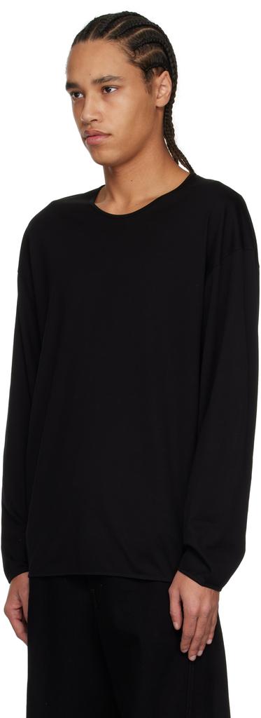 LEMAIRE LS RELAXED TEE サイズS Lemaire LS Relaxed Tee Black – Neighbour