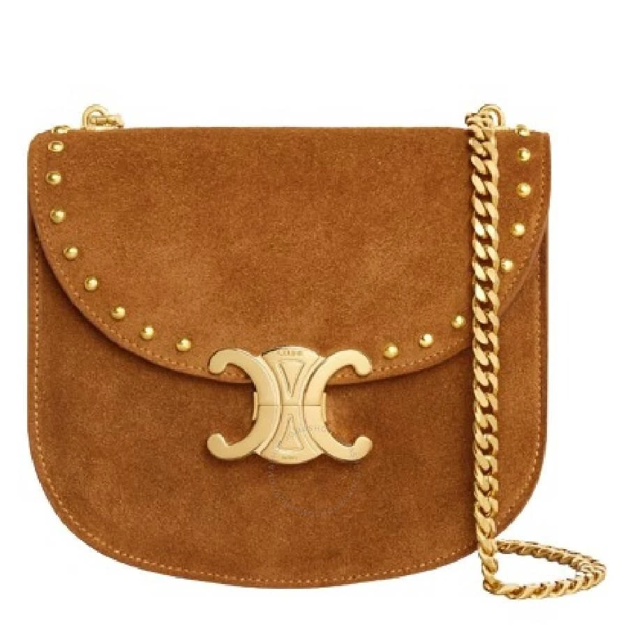 Celine Celine Besace Clea Chain Satchel Bag 1