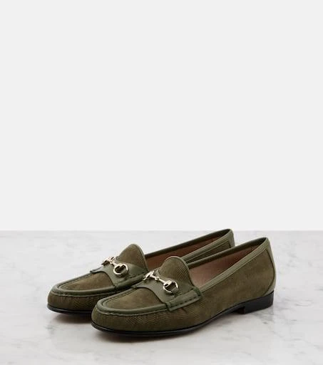 Gucci Horsebit 1953 corduroy loafers 4