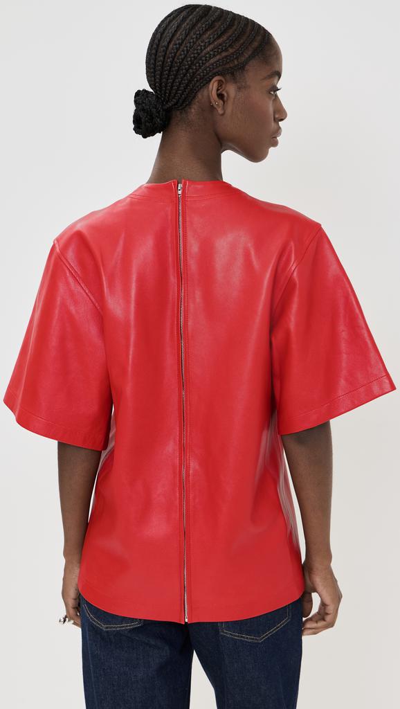 CO Oversized Leather Shirt