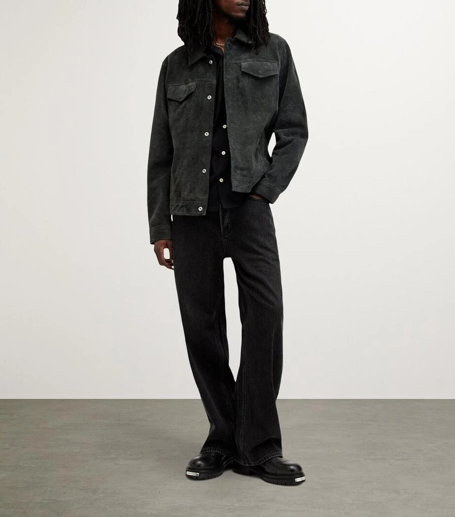 ALL SAINTS Suede Hopper Jacket 3