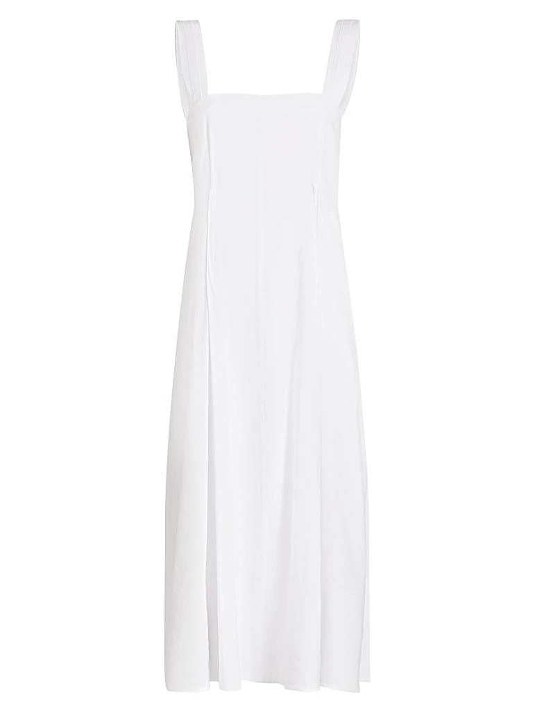 princess polly baby blue dress Vince Camuto Linen Black Dress main image 0