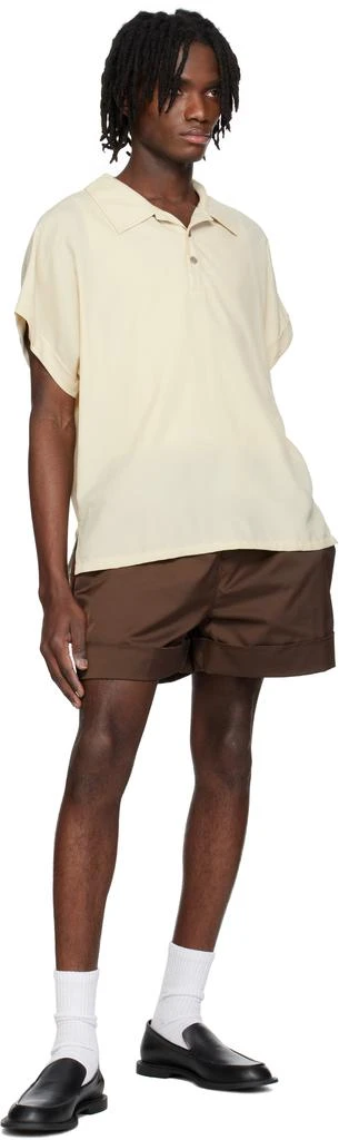 Recto Beige Dolman Sleeve Polo 4