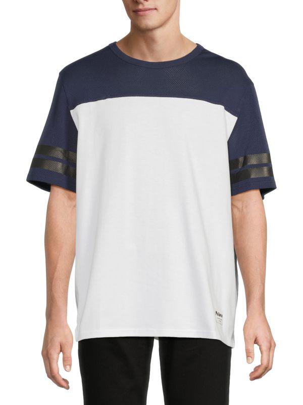 McQueen Colorblocked Cotton T-Shirt