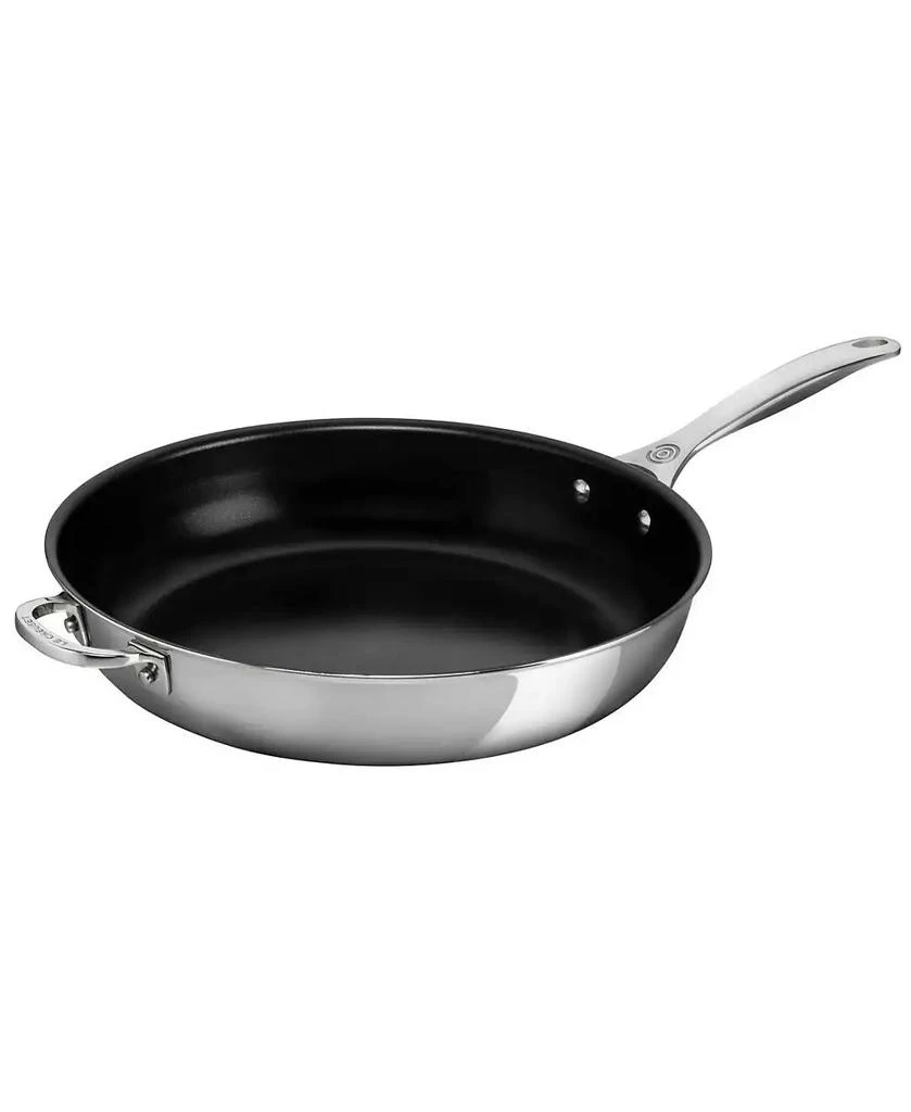 Le Creuset 12.5" Nonstick Deep Fry Pan with Helper Handle