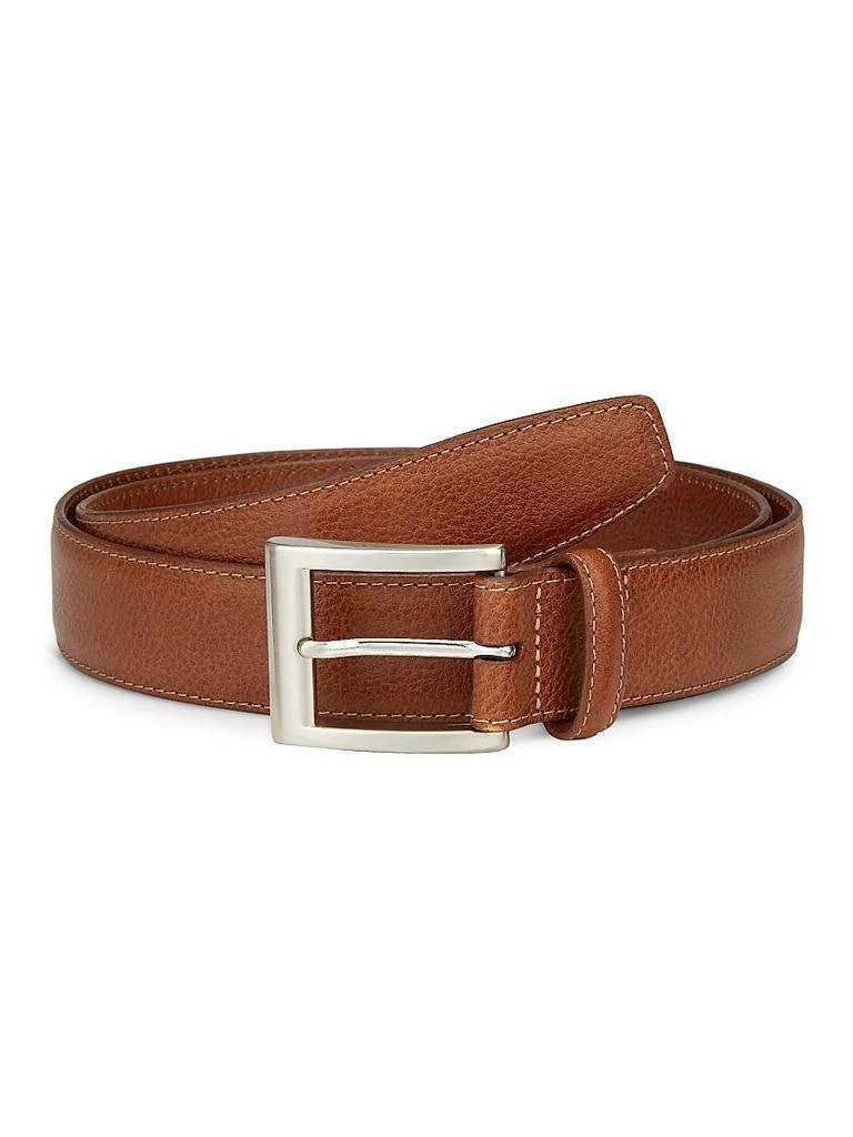 Saks Fifth Avenue COLLECTION Leather Belt 1
