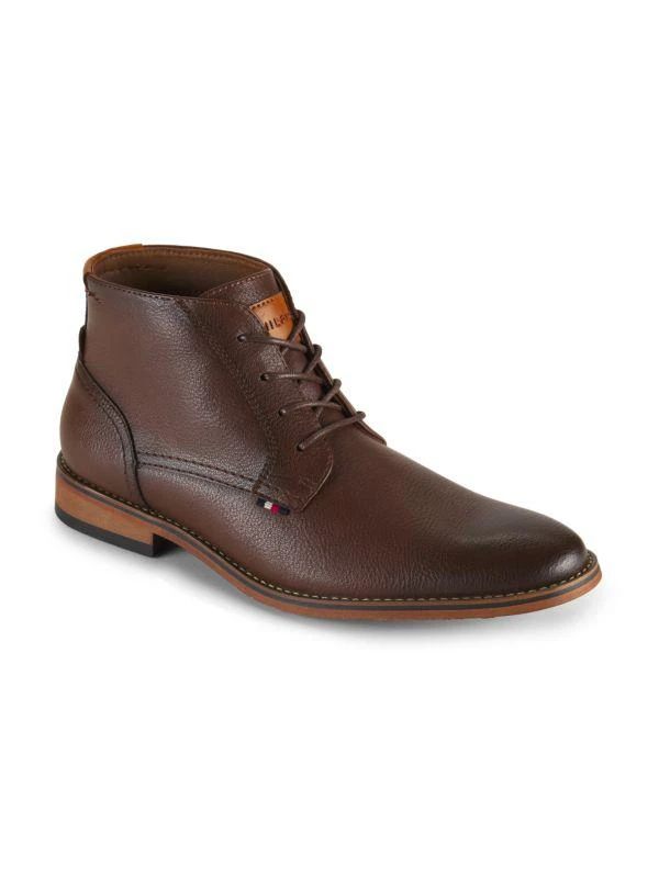 Tommy Hilfiger Leather High Top Derbys 2