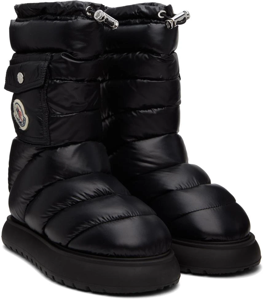 Moncler Black Gaia Down Boots 4