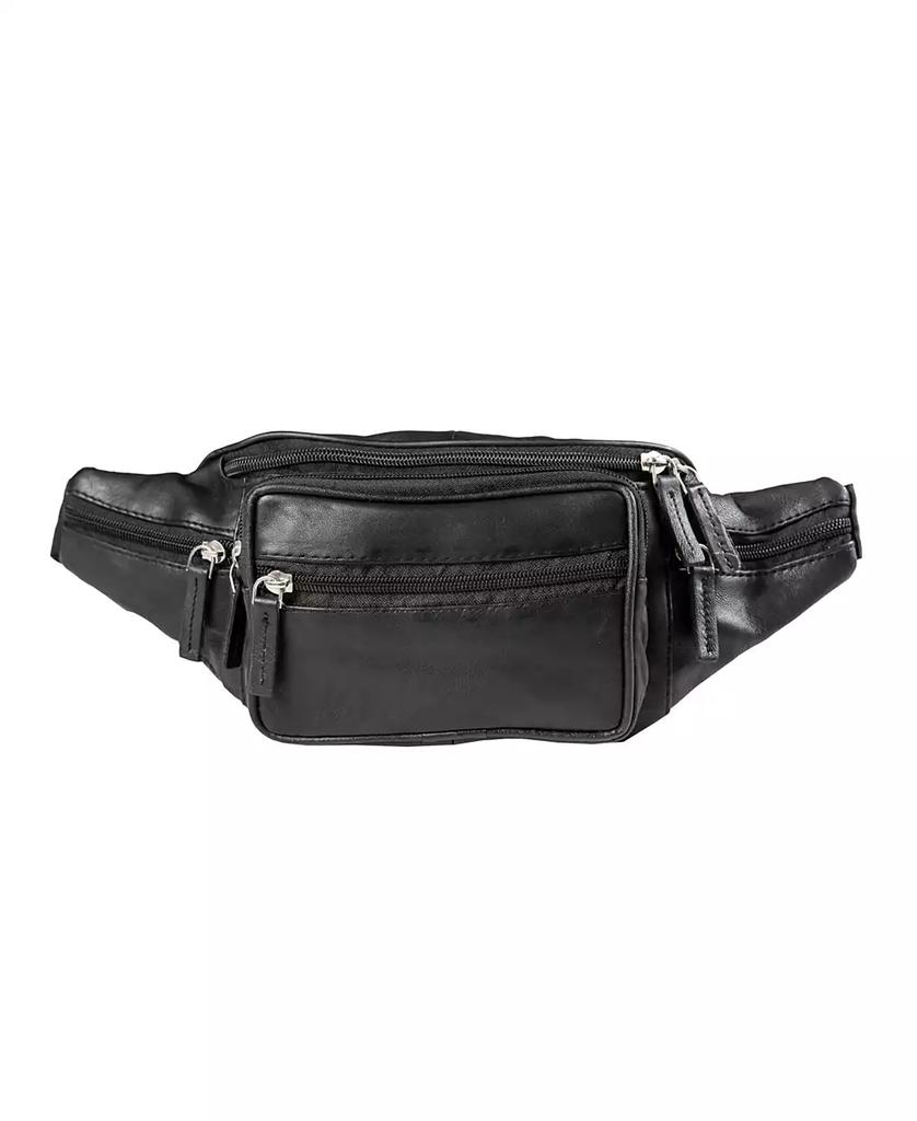 CHAMPS Genuine Leather Waist Pack