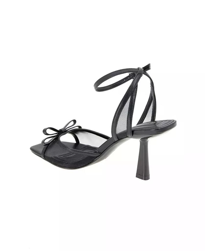 BCBG Women's Rino Two-Piece Buckle Dress Sandals 6