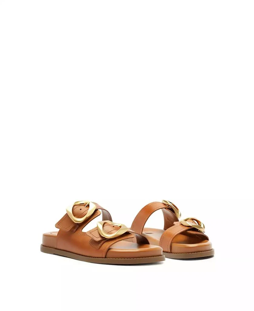 Schutz Women's Olga Sporty Round Toe Flat Sandals 12