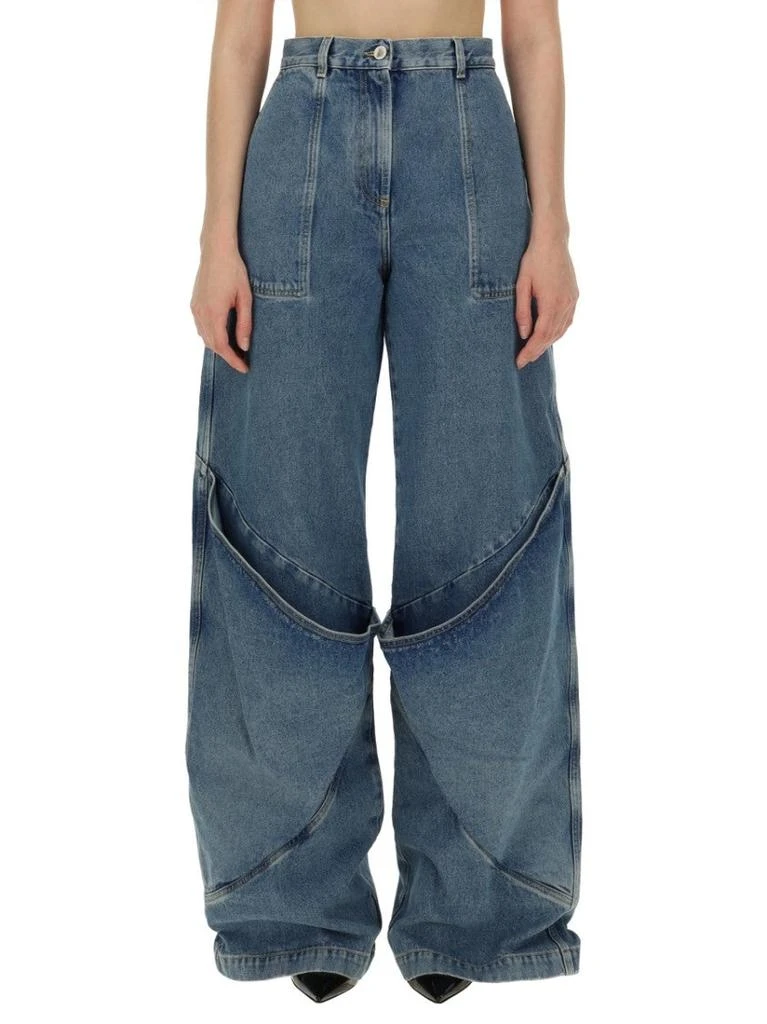 The Attico Cargo Jeans 1