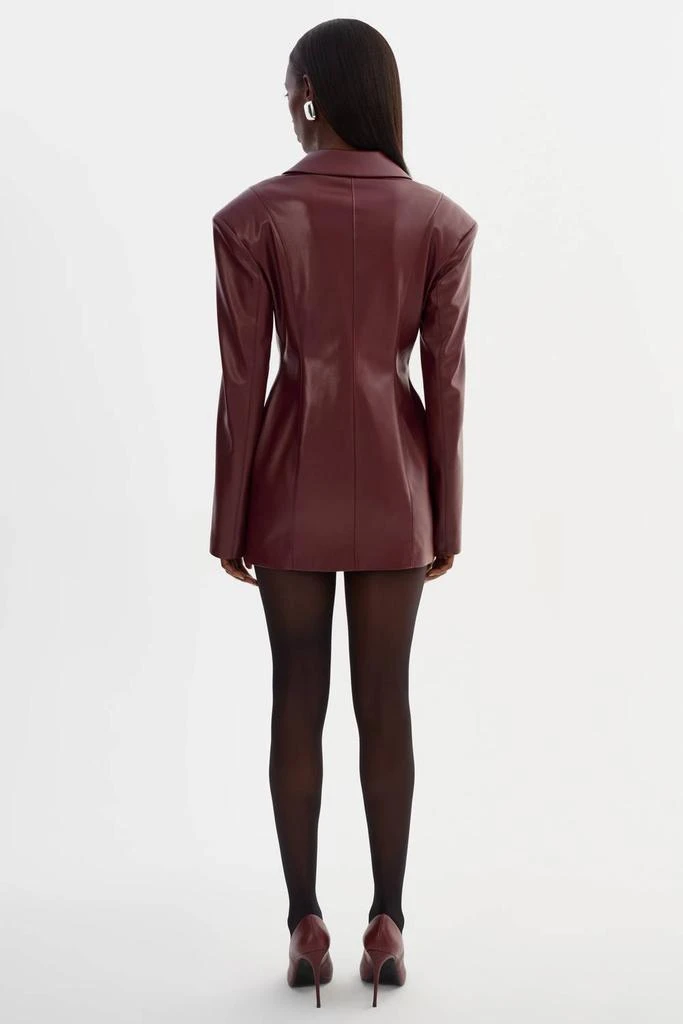 LaMarque Lamarque - Benedetta Faux Leather Blazer Dress 2