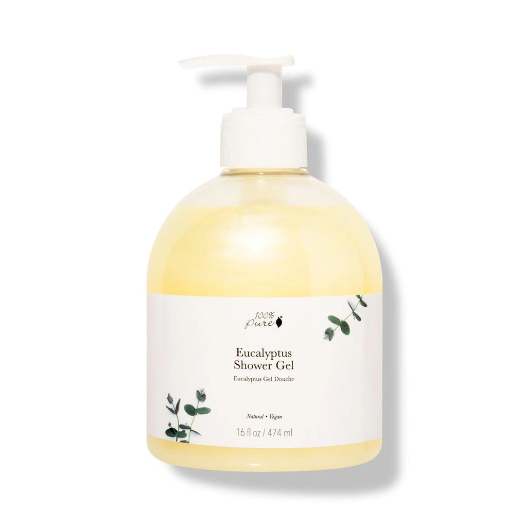 100% Pure Eucalyptus Shower Gel 16oz 1