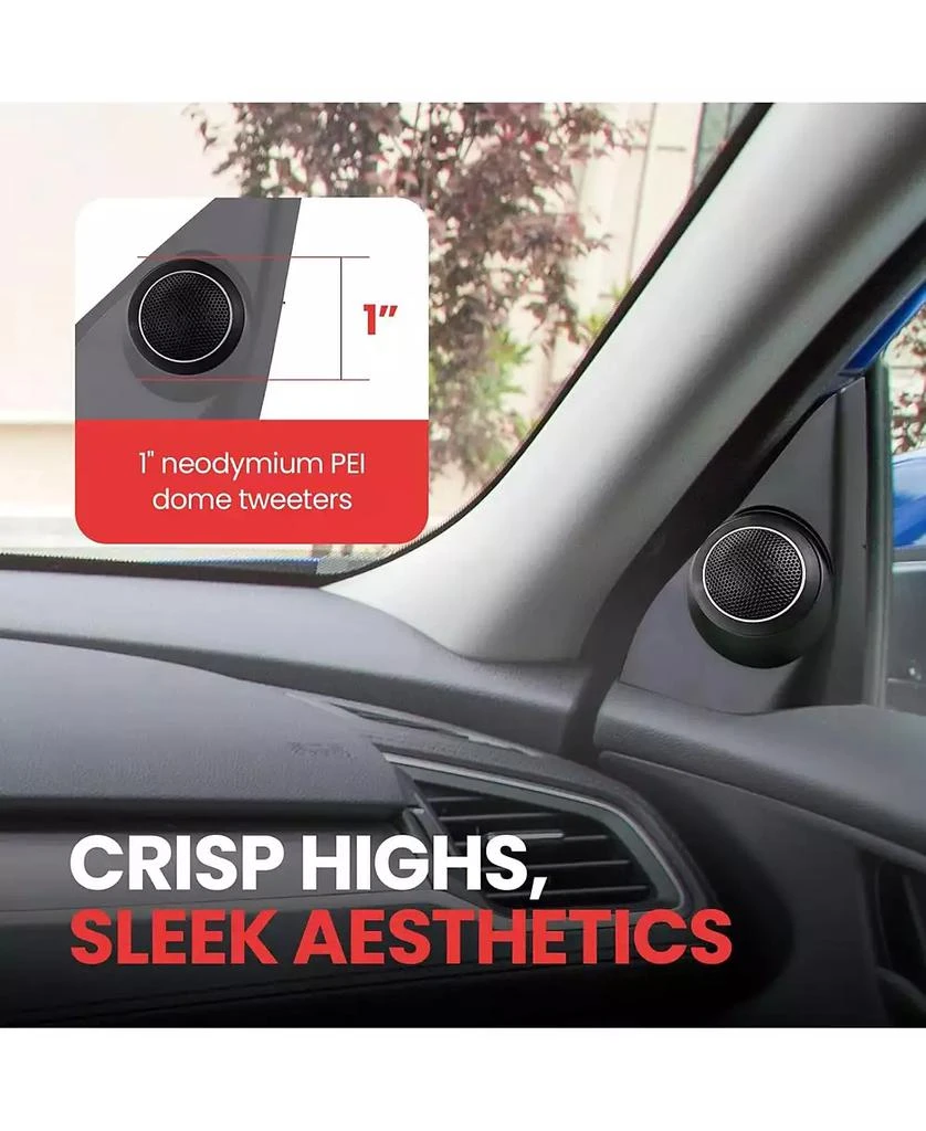 Pyle Two-Way Coaxial Speaker Systems, 6.5

 for 2006-Up HONDA 
ACURA, 300 Watts, 4 Ohm Impedance (Pair) 7