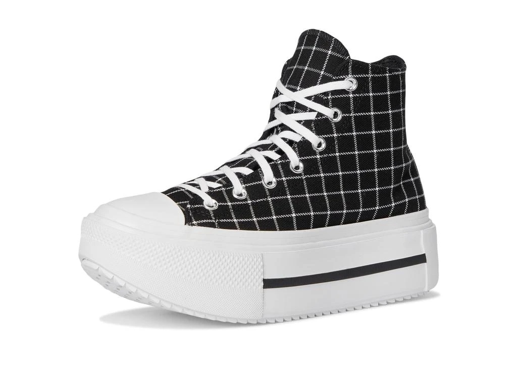 Converse Chuck Taylor All Star Lift Double Stack Platform Plaid 7