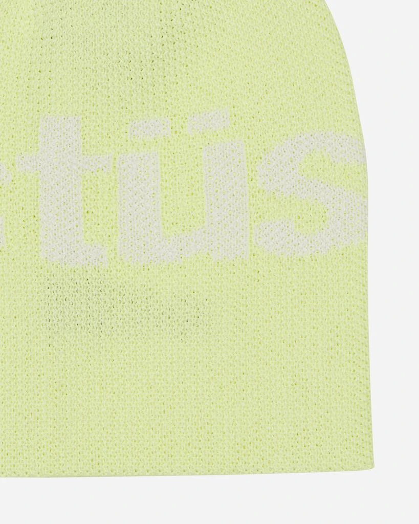 STUSSY Helvetica UV Skullcap Yellow 4