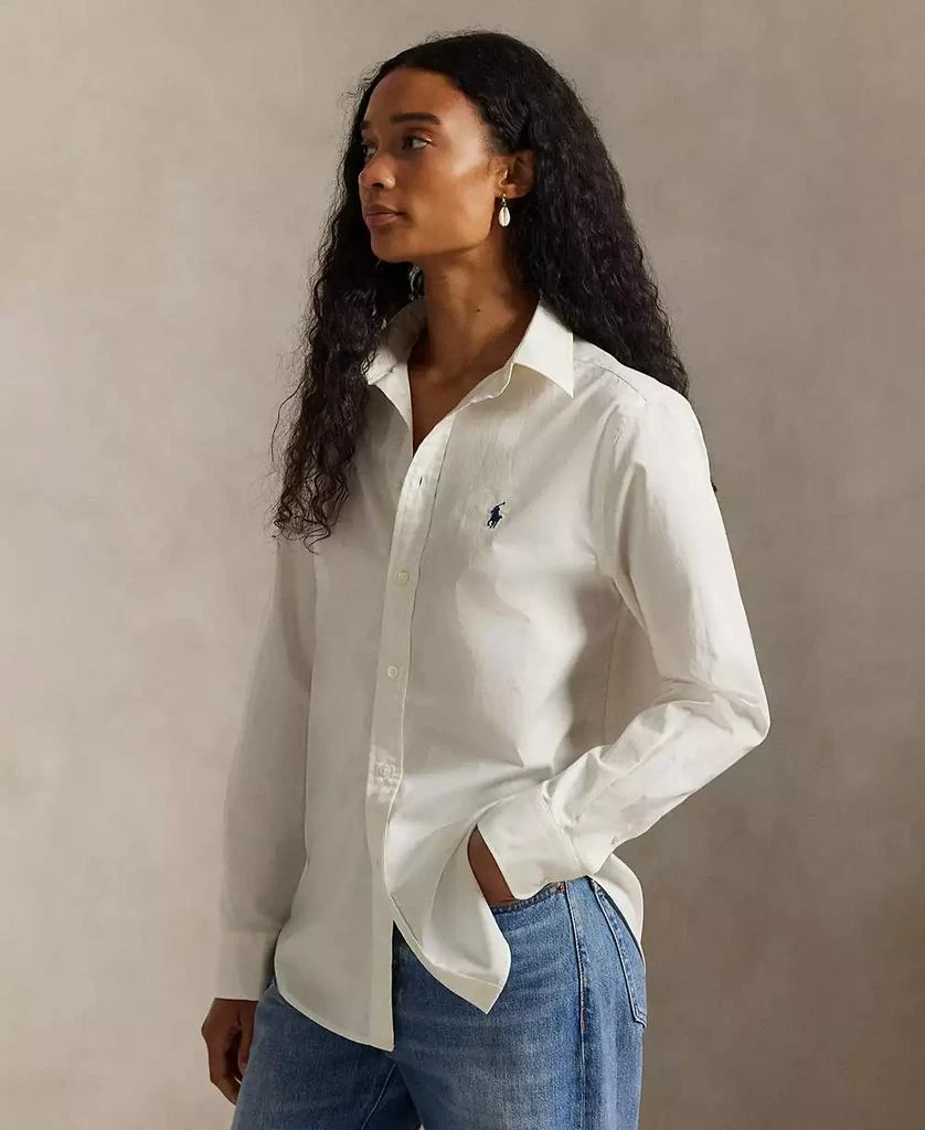 Ralph Lauren Women's Classic-Fit Cotton Twill Shirt 11