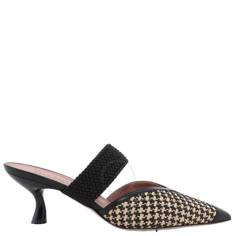 Malone Souliers Manu Raffia Mule Pumps 1