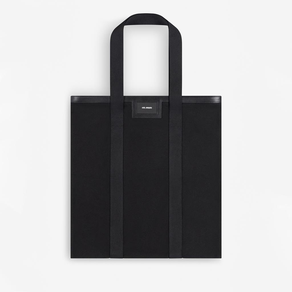 Axel Arigato Blue Dune Script A Denim Tote - Tote Bags