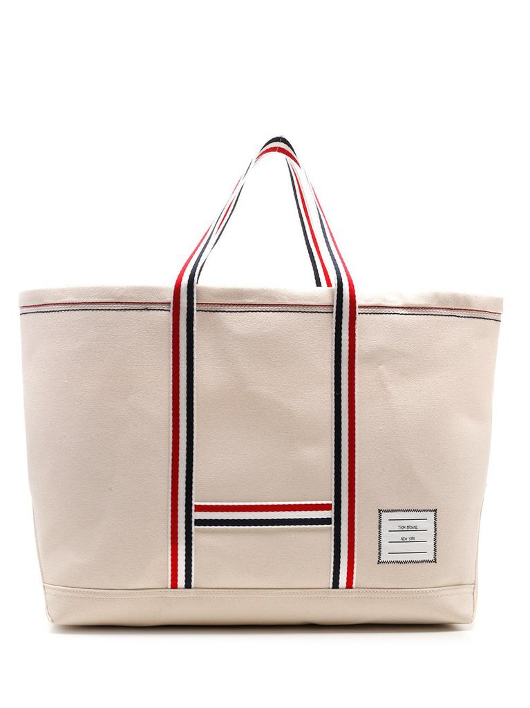 【送料&関税込】Thom Browne Grey Leather Rabbit Top Handle B Thom Browne Rabbit Shoulder Bag | Grey | FARFETCH
