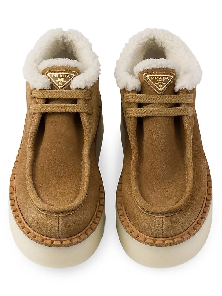 Prada Suede Chukka Boots - Shoes - Free Shipping - BeyondStyle display picture 1