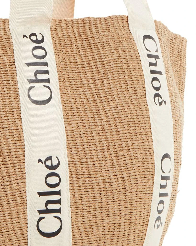 Chloé x Mifuko Woody Large Woven Basket Tote 5