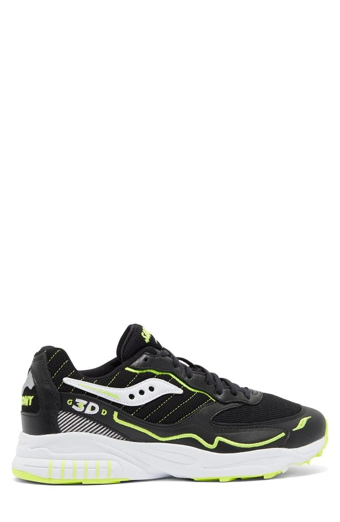 Saucony Gender Inclusive 3D Grid Hurricane Sneaker 3