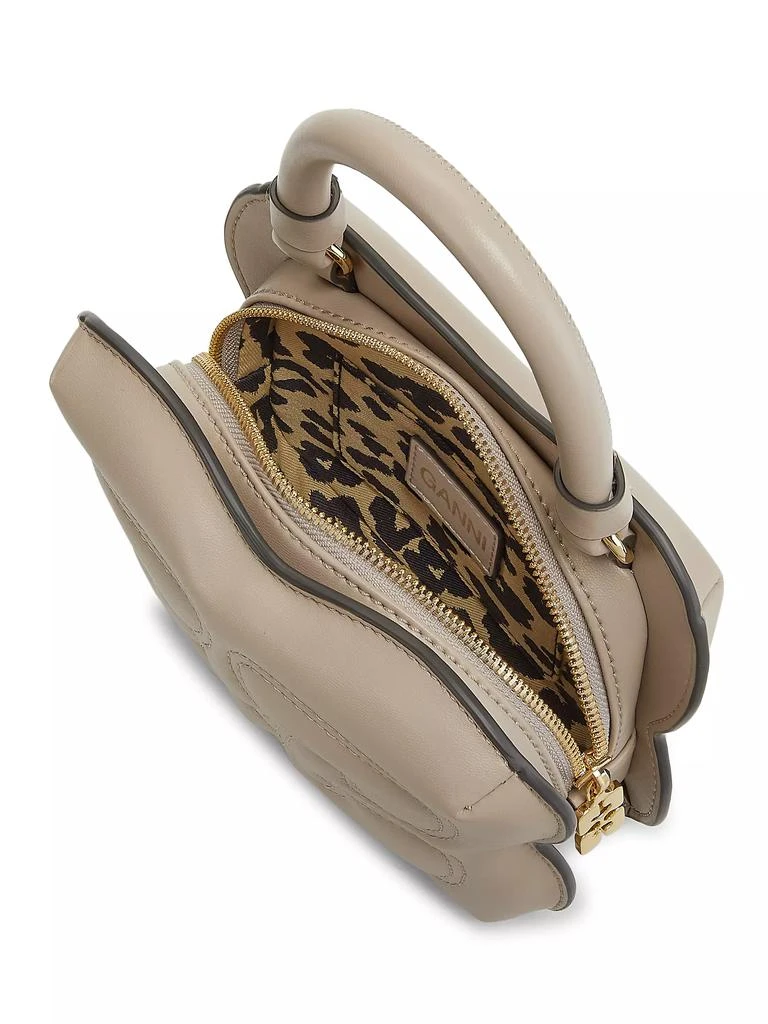 Ganni Small Butterfly Quilted Crossbody Bag 5