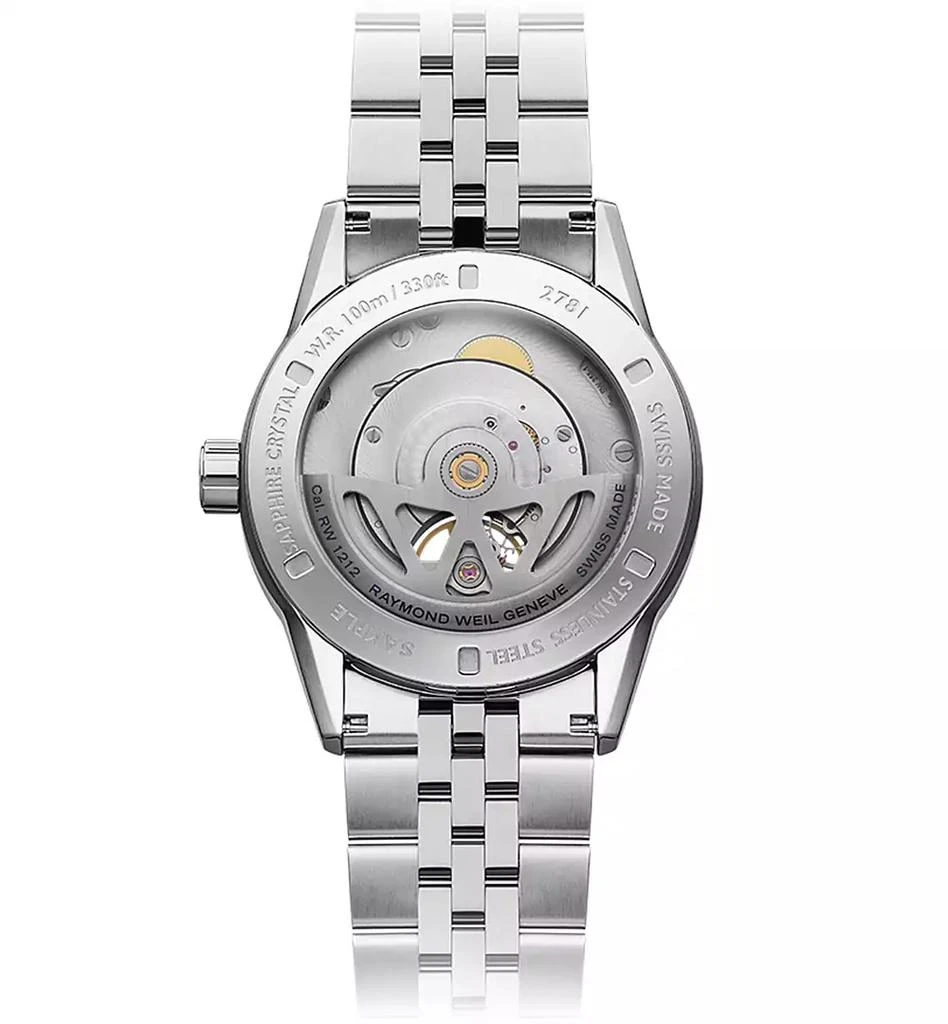 Raymond Weil Men's Swiss Automatic Freelancer Stainless Steel Bracelet Watch 43mm 2