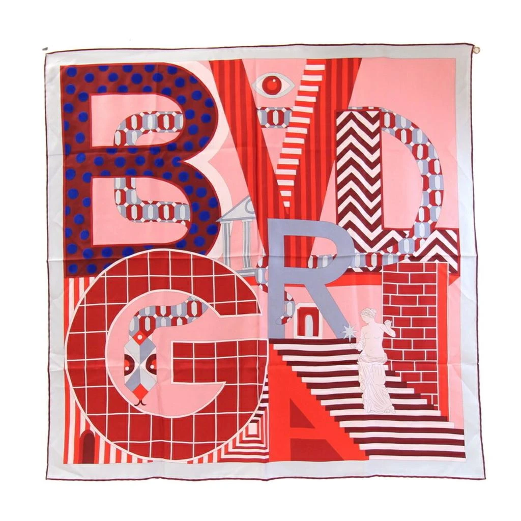 BVLGARI Color Silk Scarf (Pre-Owned)