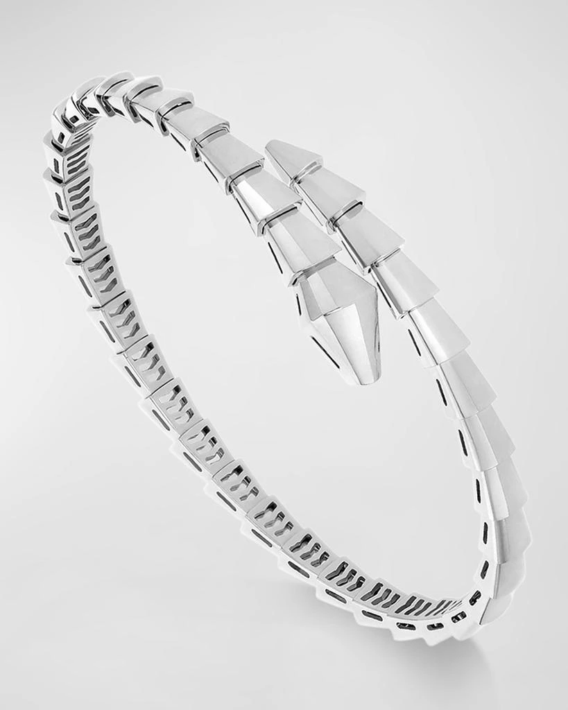 BVLGARI Serpenti Viper White Gold Bracelet, Size L 4