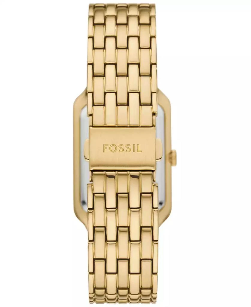 Fossil Women's Raquel Three-Hand Date Gold-Tone Stainless Steel Watch, 26mm 2