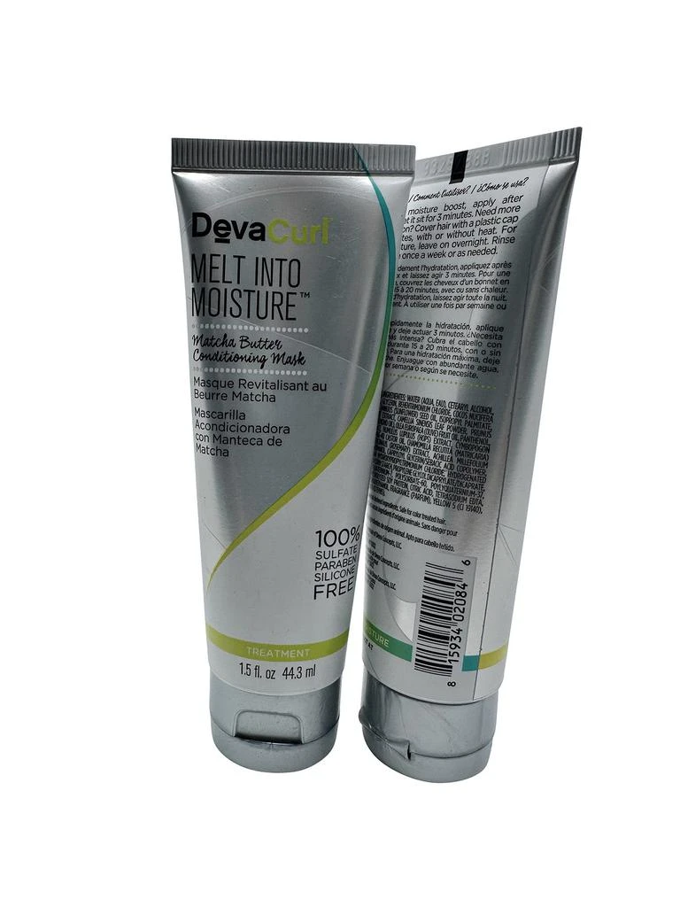 DevaCurl Melt Into Moisture Miracle Butter Conditioning Mask 1.5 OZ Set of 2 3