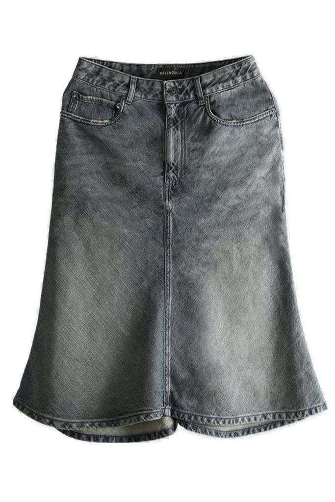 Balenciaga Balenciaga Godet Mini Skirt 1